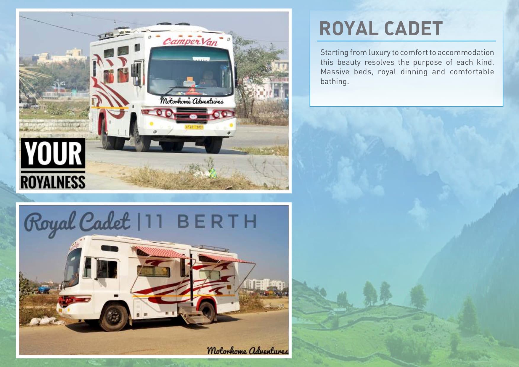 Motorhome In India For The Adventures Of Ladakh (Vehicle's Look Book)