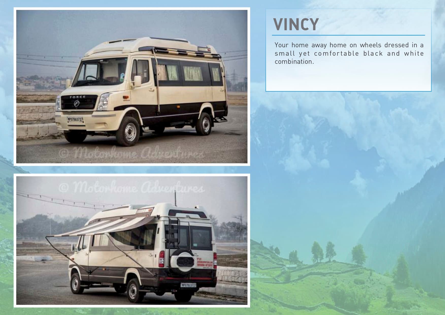 Motorhome In India For The Adventures Of Ladakh (Vehicle's Look Book)