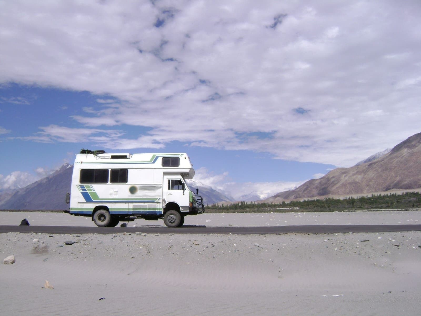 Our first motorhome in Ladakh