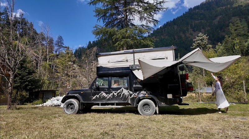 7 Feet Awning Opening